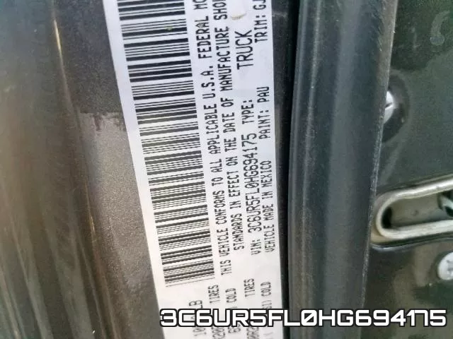 3C6UR5FL0HG694175 фото 2
