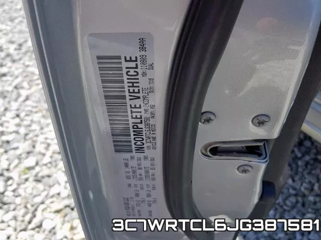3C7WRTCL6JG387581 фото 2