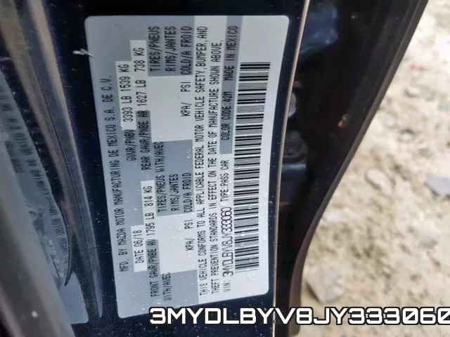 3MYDLBYV8JY333060 фото 2