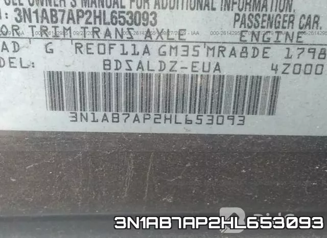 3N1AB7AP2HL653093 фото 10