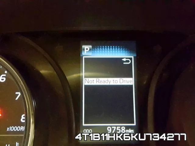 4T1B11HK6KU734277 фото 8