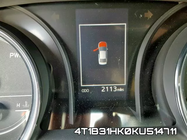 4T1B31HK0KU514711 фото 9