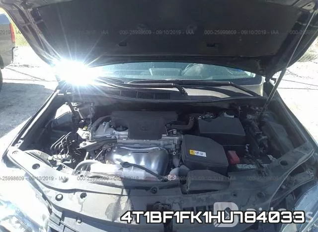 4T1BF1FK1HU784033 фото 2