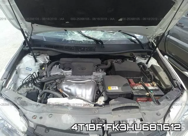 4T1BF1FK3HU687612 фото 2