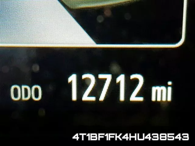 4T1BF1FK4HU438543 фото 9