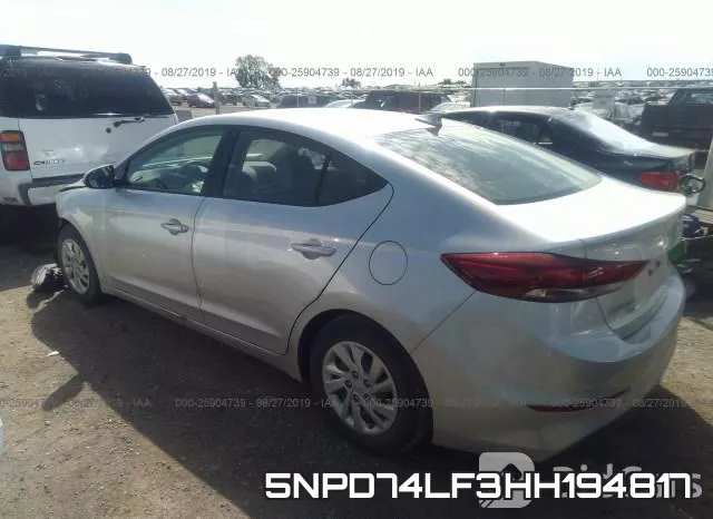 5NPD74LF3HH194817 фото 4