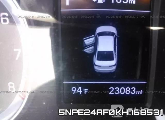 5NPE24AF0KH768531 фото 8