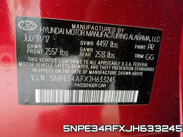 5NPE34AFXJH633245 фото 2