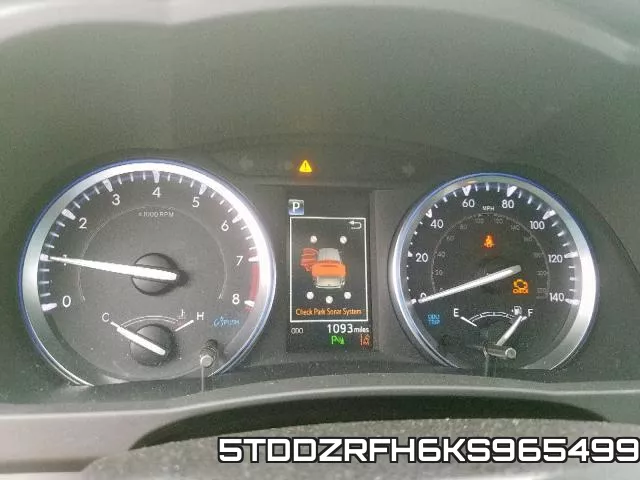 5TDDZRFH6KS965499 фото 8