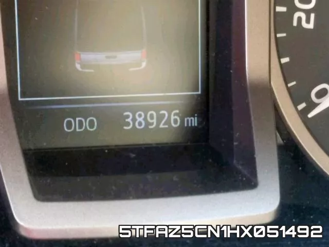 5TFAZ5CN1HX051492 фото 9