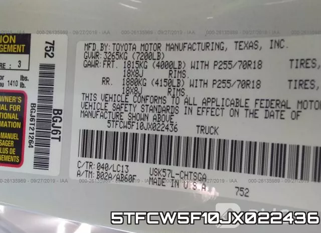 5TFCW5F10JX022436 фото 10