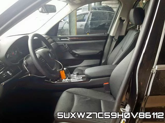 5UXWZ7C59H0V86112 фото 6