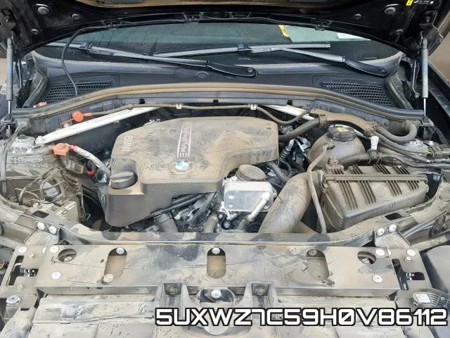 5UXWZ7C59H0V86112 фото 8