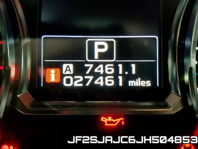 JF2SJAJC6JH504853 фото 9