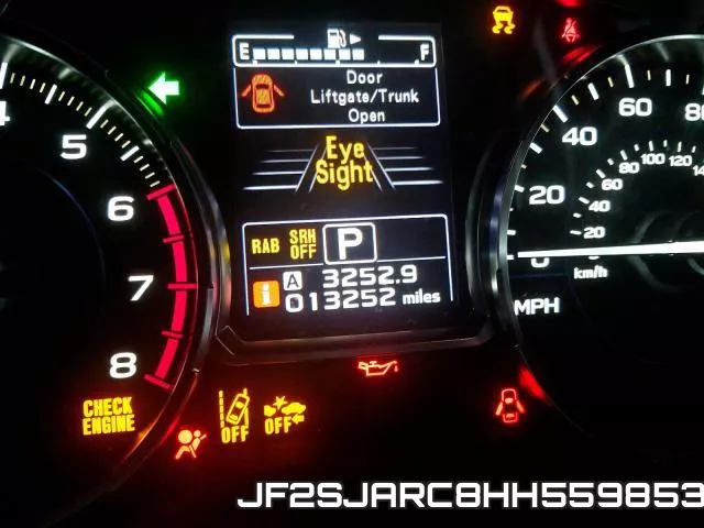 JF2SJARC8HH559853 фото 9