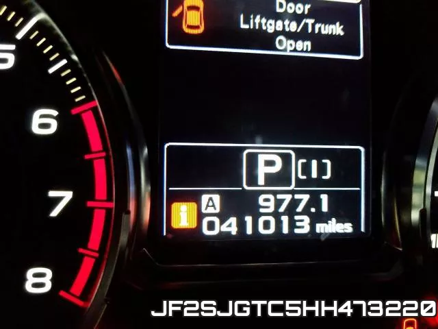 JF2SJGTC5HH473220 фото 9