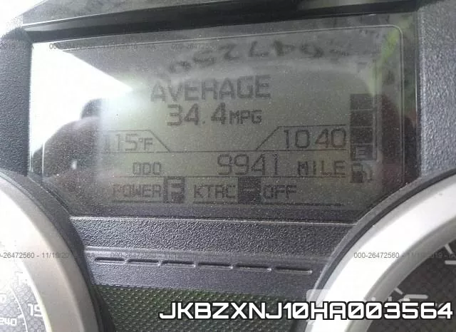 JKBZXNJ10HA003564 фото 7