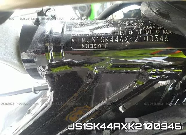 JS1SK44AXK2100346 фото 10