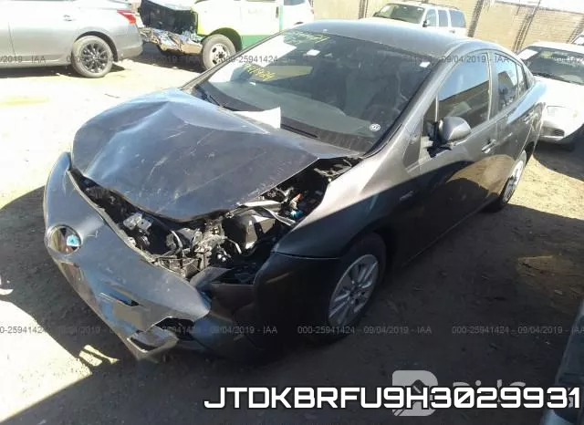JTDKBRFU9H3029931 фото 3