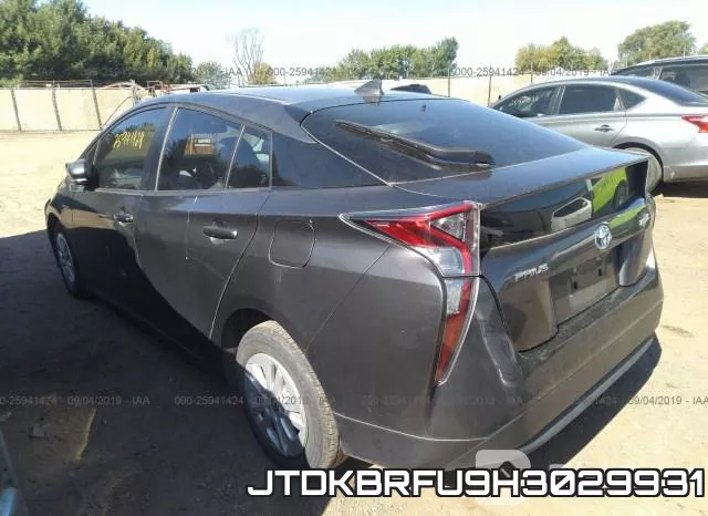 JTDKBRFU9H3029931 фото 4