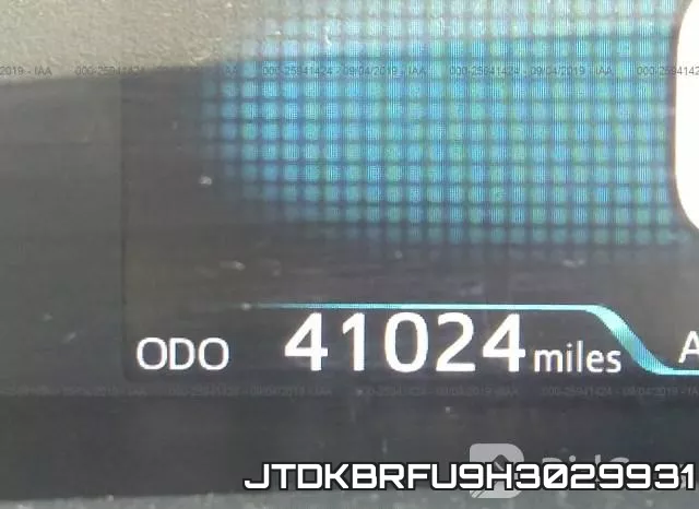 JTDKBRFU9H3029931 фото 7
