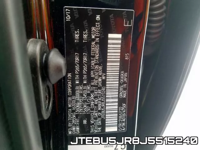 JTEBU5JR8J5515240 фото 2