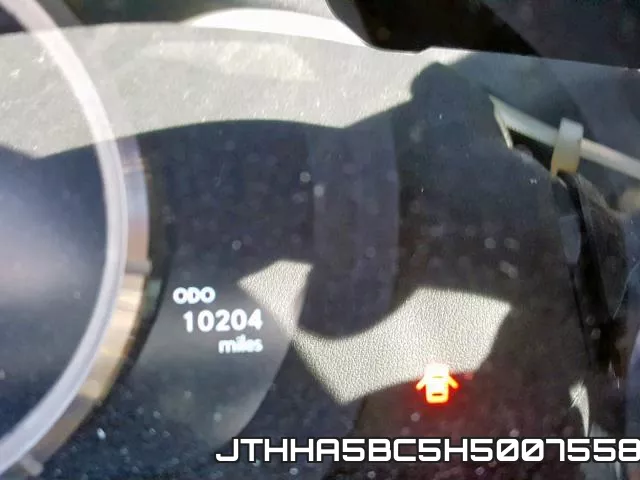 JTHHA5BC5H5007558 фото 9