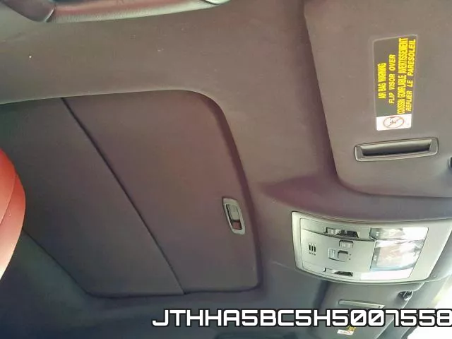 JTHHA5BC5H5007558 фото 10