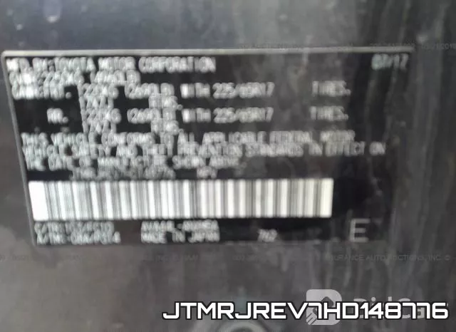 JTMRJREV7HD148776 фото 10
