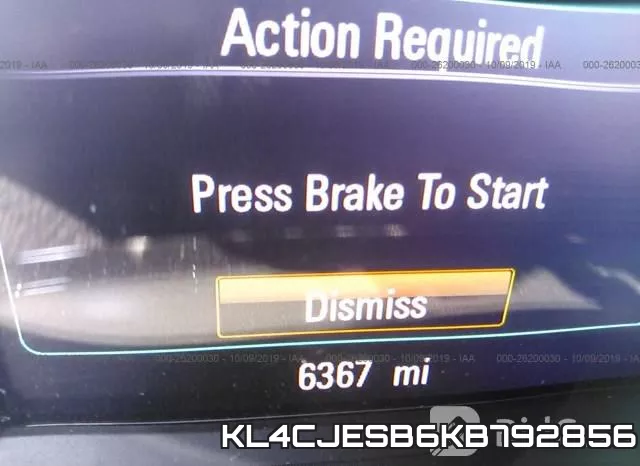 KL4CJESB6KB792856 фото 8
