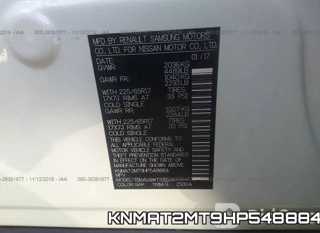 KNMAT2MT9HP548884 фото 10