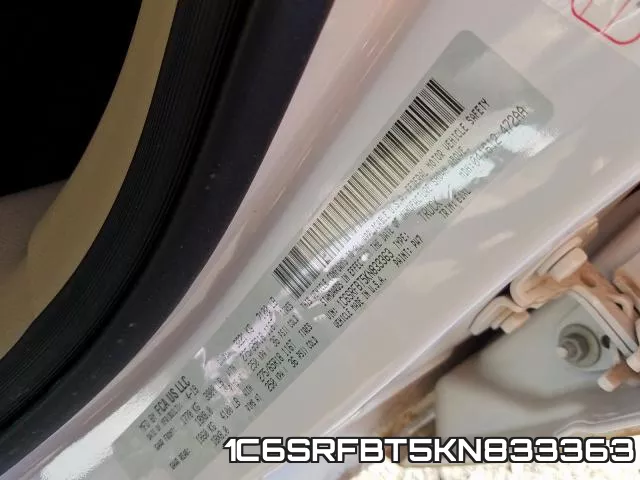 1C6SRFBT5KN833363 фото 2