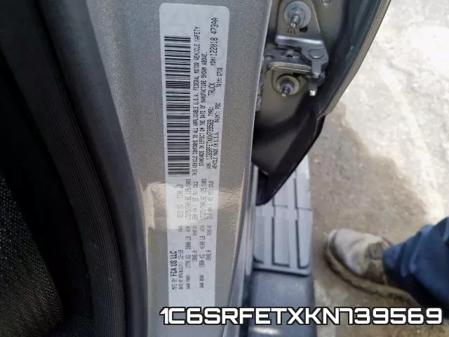 1C6SRFETXKN739569 фото 2