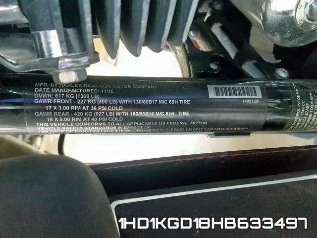 1HD1KGD18HB633497 фото 2