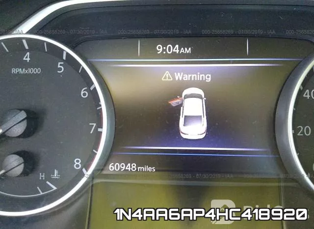 1N4AA6AP4HC418920 фото 8