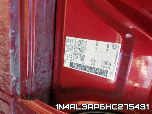 1N4AL3AP6HC275431 фото 2