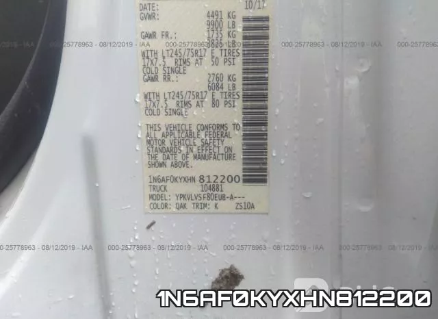 1N6AF0KYXHN812200 фото 10