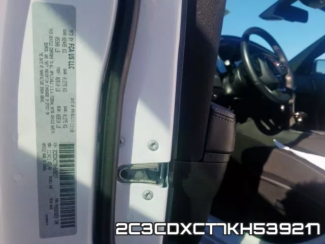 2C3CDXCT7KH539217 фото 2