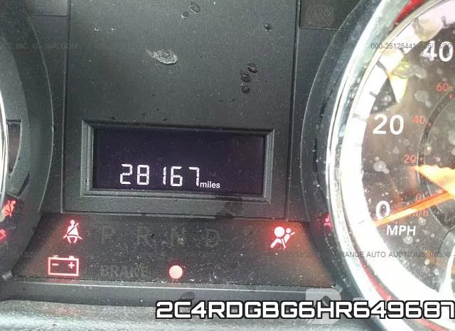 2C4RDGBG6HR649687 фото 8