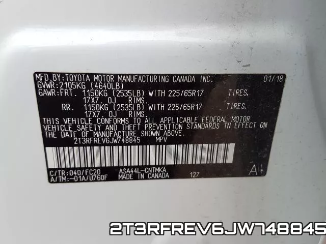 2T3RFREV6JW748845 фото 2