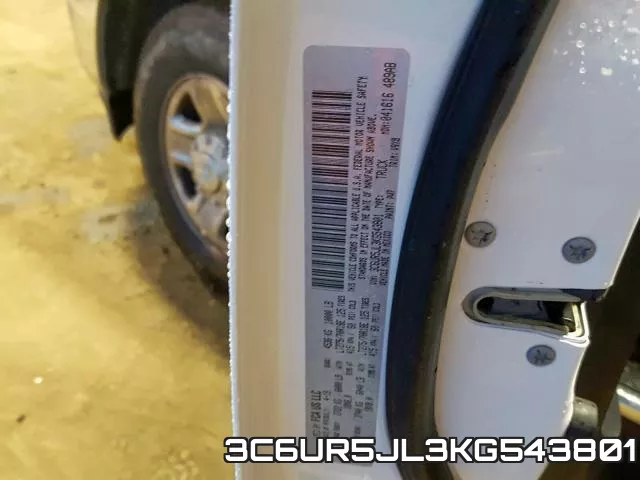 3C6UR5JL3KG543801 фото 2