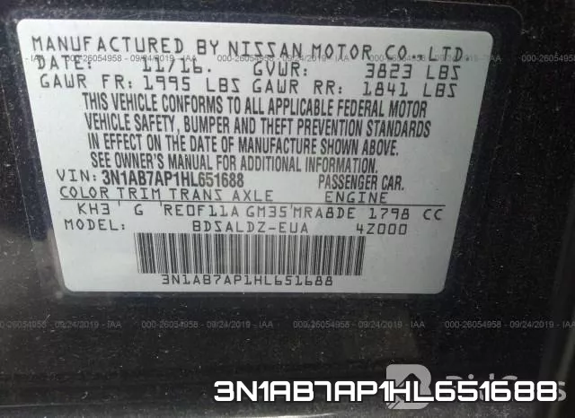 3N1AB7AP1HL651688 фото 10