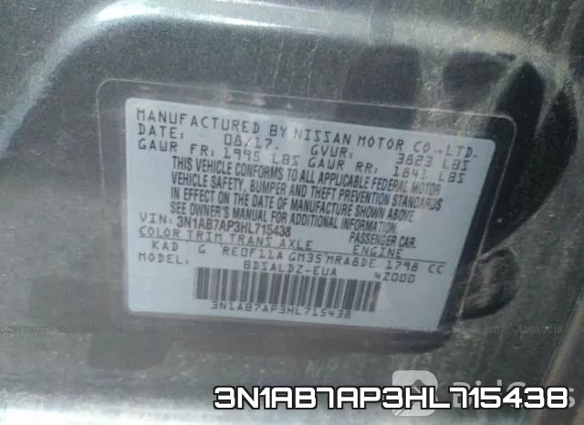 3N1AB7AP3HL715438 фото 10