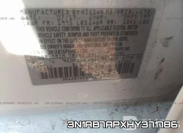 3N1AB7APXHY371786 фото 10