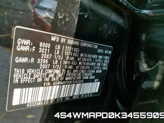 4S4WMAPD0K3455909 фото 2