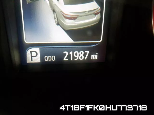 4T1BF1FK0HU773718 фото 9