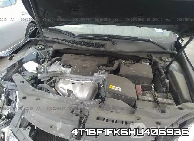 4T1BF1FK6HU406936 фото 2