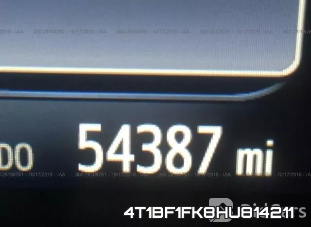 4T1BF1FK8HU814211 фото 7