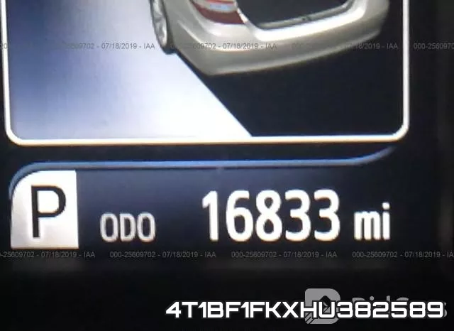 4T1BF1FKXHU382589 фото 8