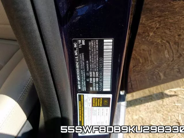 55SWF8DB9KU298330 фото 2